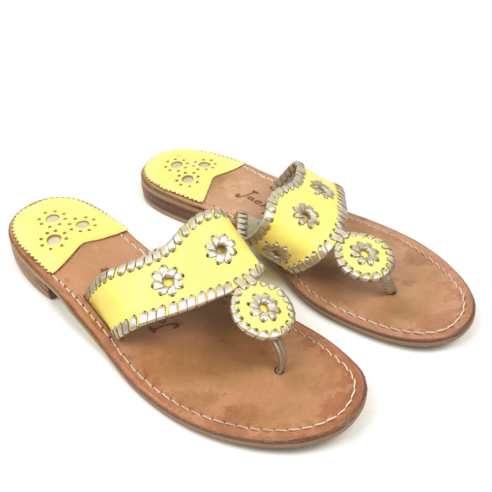 Jack Rogers Yellow Sandals